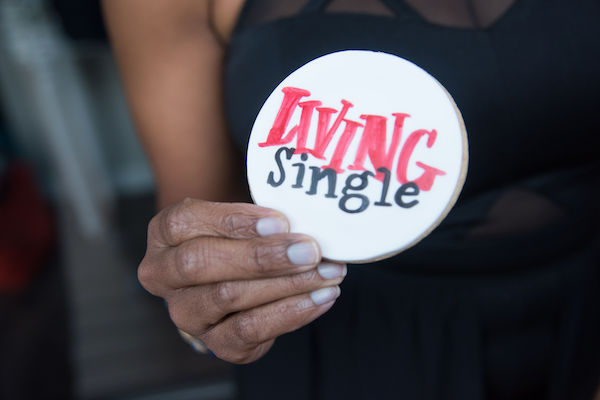 Custom Event Cookie- Living Single - E'MAGINE Events & Co - gourmet cookies for events