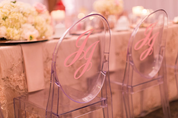 Winston Salem Wedding - Winston Salem wedding planner - North Carolina wedding planner - rose gold wedding - pink wedding - ghost chairs