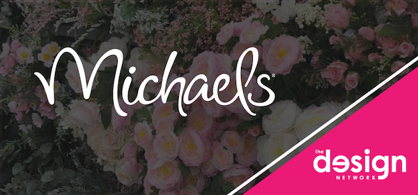 logo for Michaels craft store and The Design Network